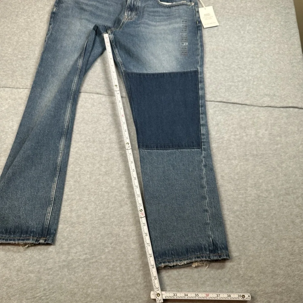 Free Assembly Modern Straight Jeans Men's 38x30(29) Mid Wash Stretch‎ NWT